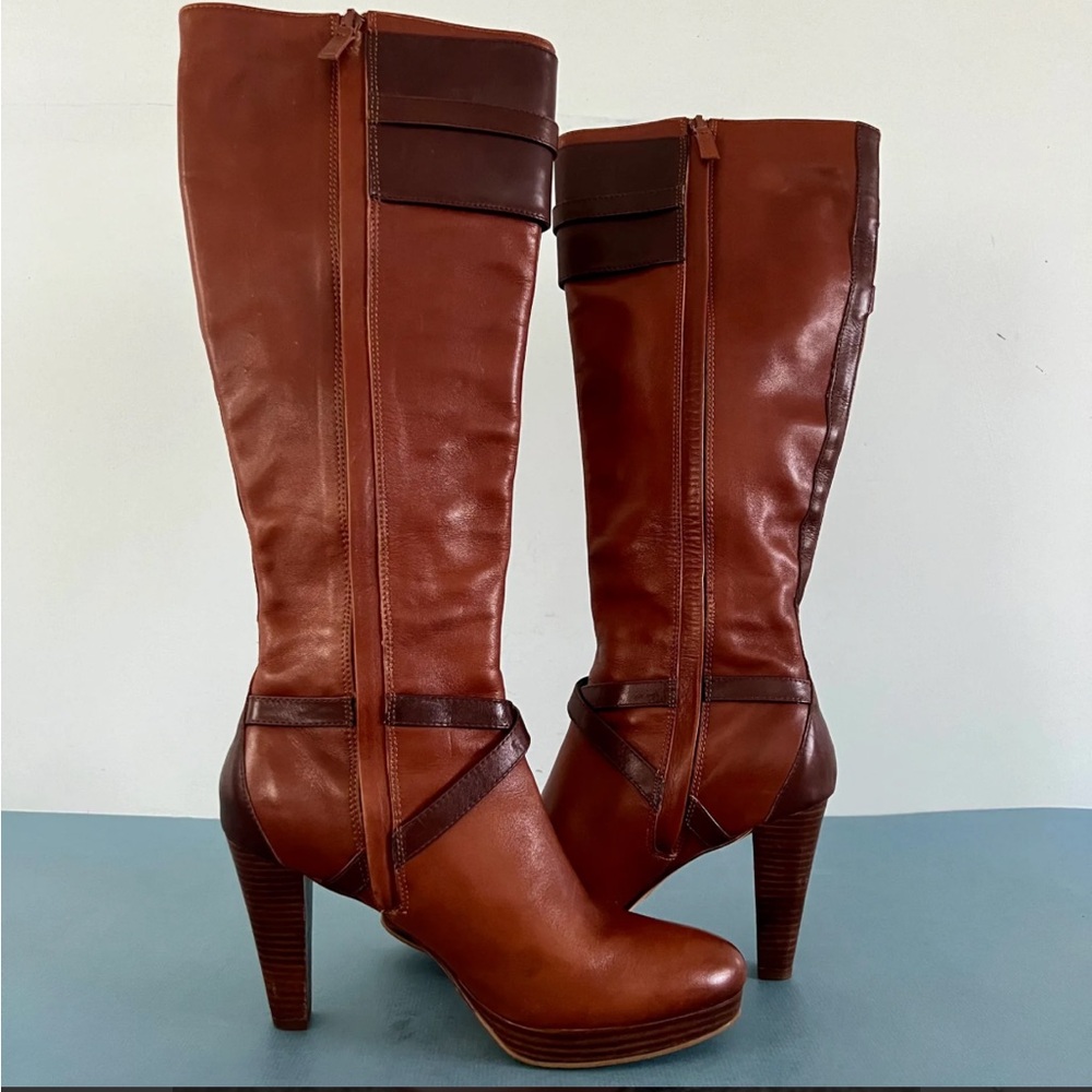 RARE! Cole Haan Size 6 1/2B Below the Knee Leather Boots
